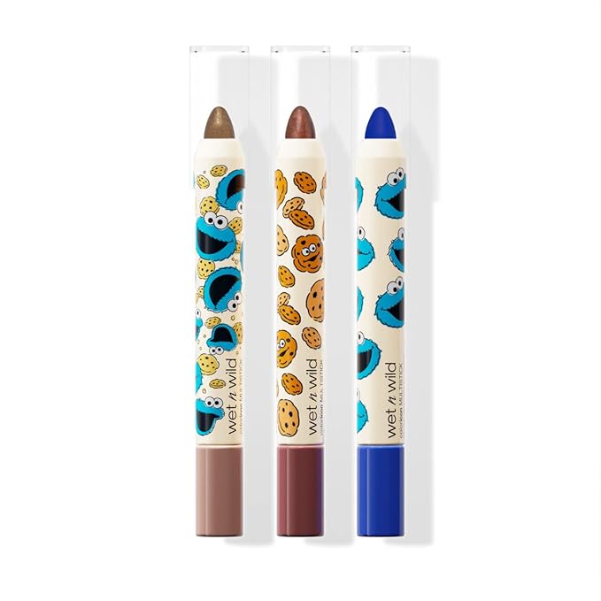 wet n wild x Sesame Street, Om Nom Nom 3-Piece Multi-Stick Kit-Velvo Beauty