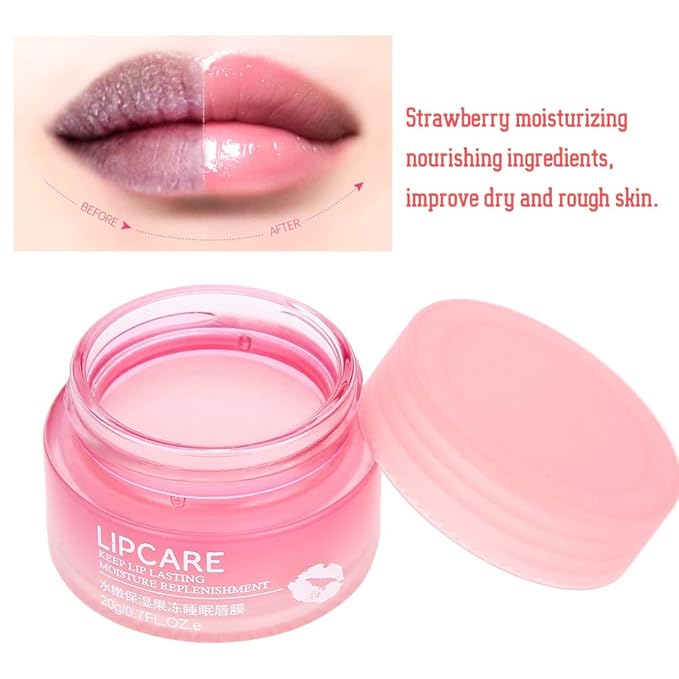 Lip Mask, Delicate Nourishing Lip Mask, for Moisturizing Nourishing-Velvo Beauty