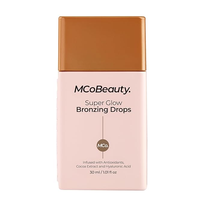 MCoBeauty Super Glow Bronzing Drops, Sun-Kissed Glow for Hydrated Radiance, Vegan, Cruelty Free Cosmetics-Velvo Beauty