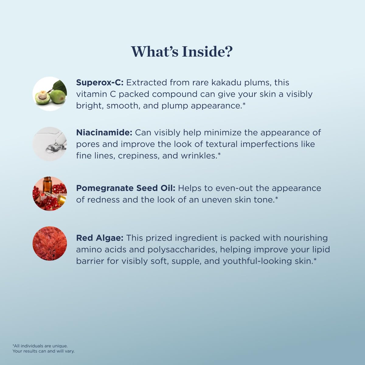 Beverly Hills MD Plump + Glow Vitamin C Serum for Aging Skin- Plumping Anti Wrinkle Lines Formula - Smooth, Firm, Brighten Skin w/Kakadu Plum, Niacinamide, Pomegranate Oil, Red Algae Extracts-Velvo Beauty