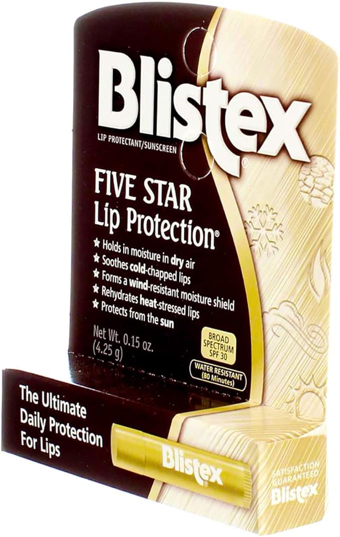 Blistex 5 Star Lip Protct Size .15oz, 3 pack-Velvo Beauty