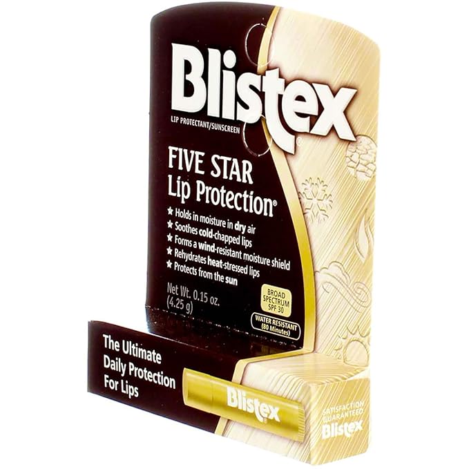 Blistex Five Star Lip Protection SPF 30 0.15 oz (Pack of 12)-Velvo Beauty