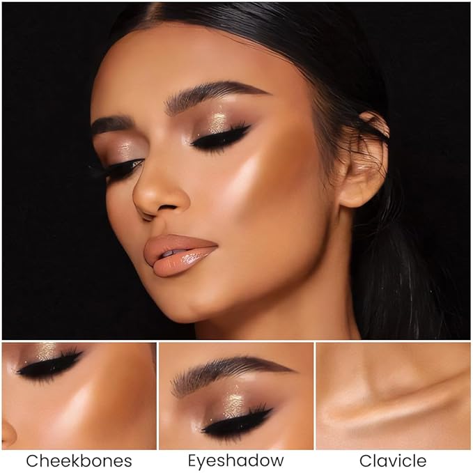 evpct 2in1 Face Shaping & Contouring Stick Cream Contour Concealer Bronzer Stick Makeup Kit for Beginner Face Highlighter Makeup Stick contorno maquillaje de maquillaje profesional,NEW Medium Tan-Velvo Beauty