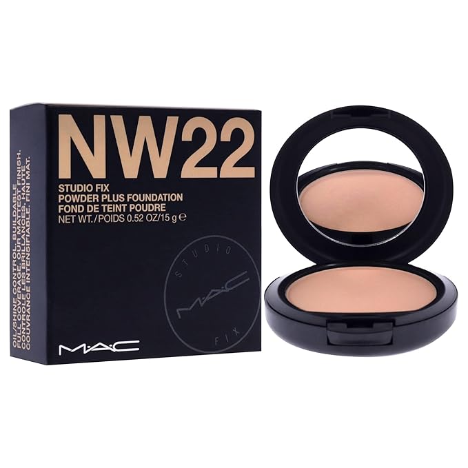Mac Studio Fix Powder Plus Foundation Nw22 15gm/0.52 Oz-Velvo Beauty