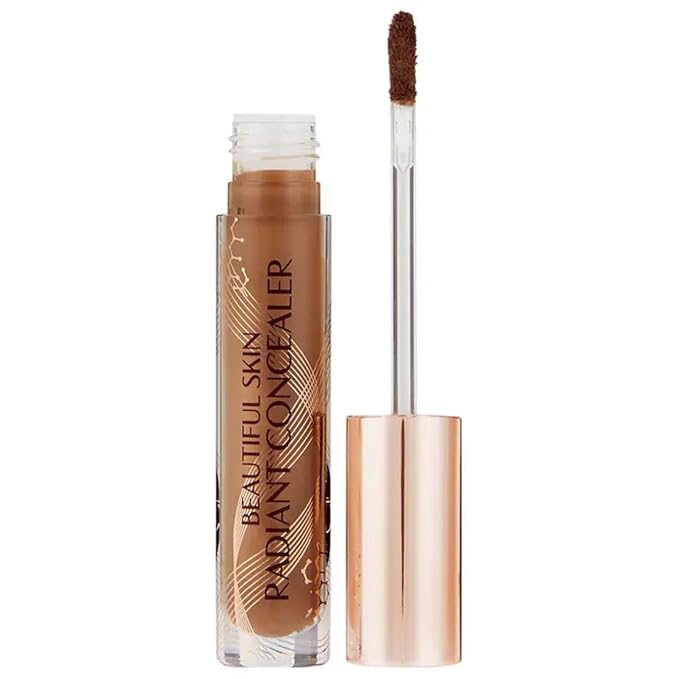 Charlotte Tilbury Beautiful Skin Medium to Full Coverage Radiant Concealer with Hyaluronic Acid – 15.5 Deep-Velvo Beauty