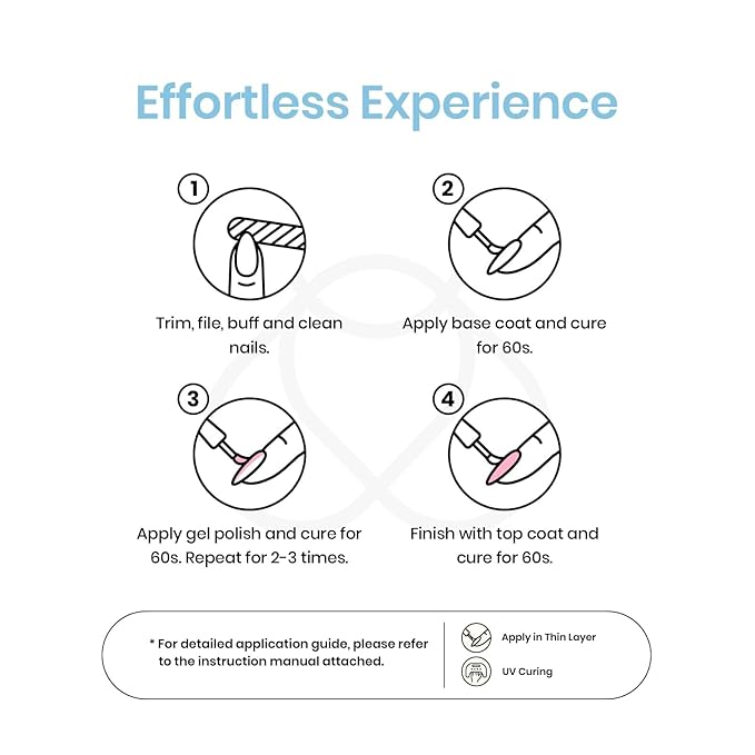 beetles Gel Polish Nail Set 6 Colors Ultimate Morandi Nude Pink White Blue Pastel Gel Nail Polish 6 Colors Daydream Verses Collection Soak Off Uv Diy Manicure Kit New Nail Trend for Women Girls-Velvo Beauty