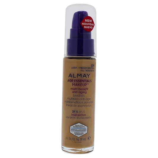 Almay Age Essentials Makeup, Light/Medium Neutral-Velvo Beauty