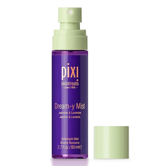 Pixi Beauty Dream-y Mist | Elixir Facial Mist | Help Hydrate & Preserve Skin with Jasmine, Lavender, Chamomile, 80ml-Velvo Beauty