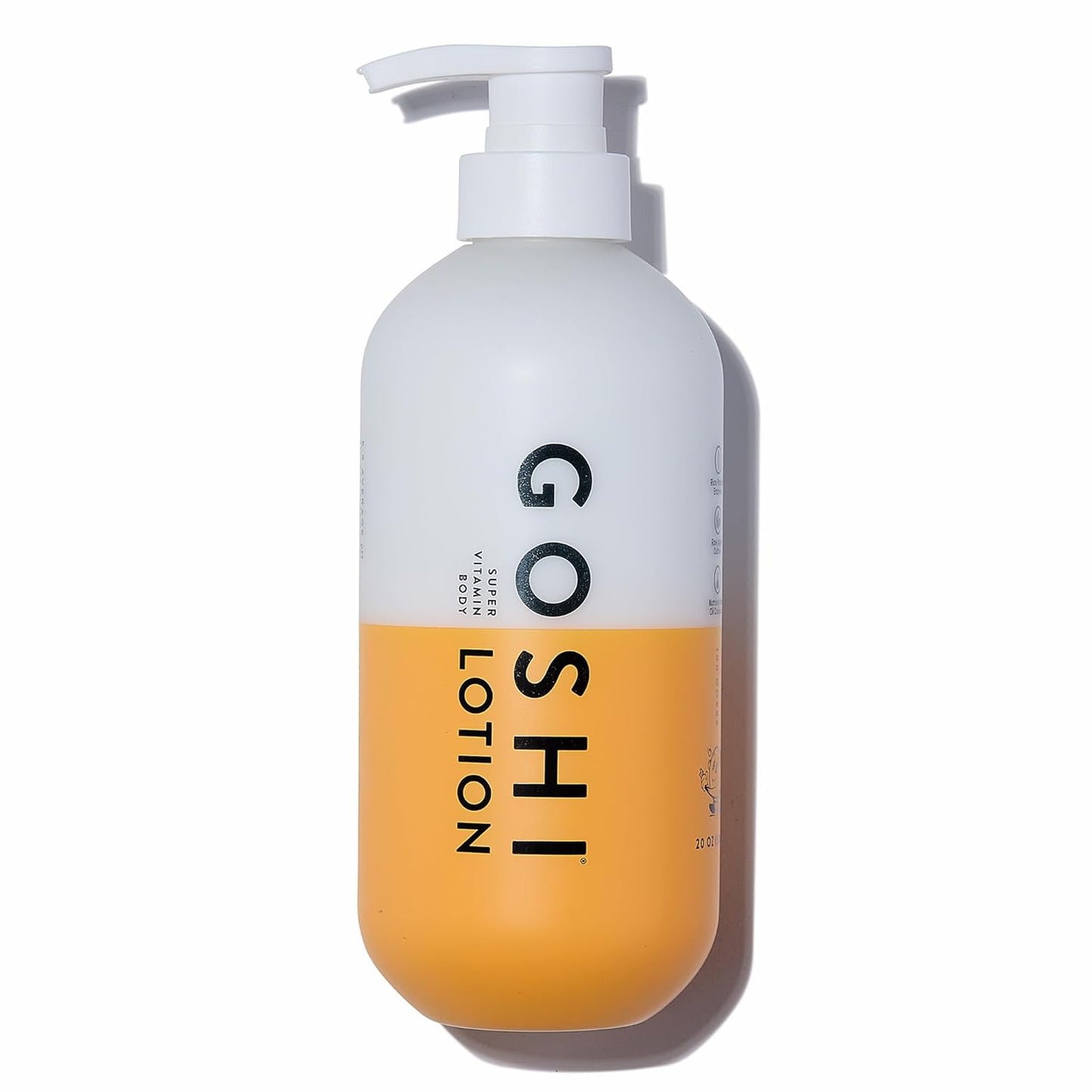GOSHI Super Vitamin Body Lotion 20 oz - pH-Balanced Moisturizing Body Lotion for Men and Women - For All Skin Types-Velvo Beauty
