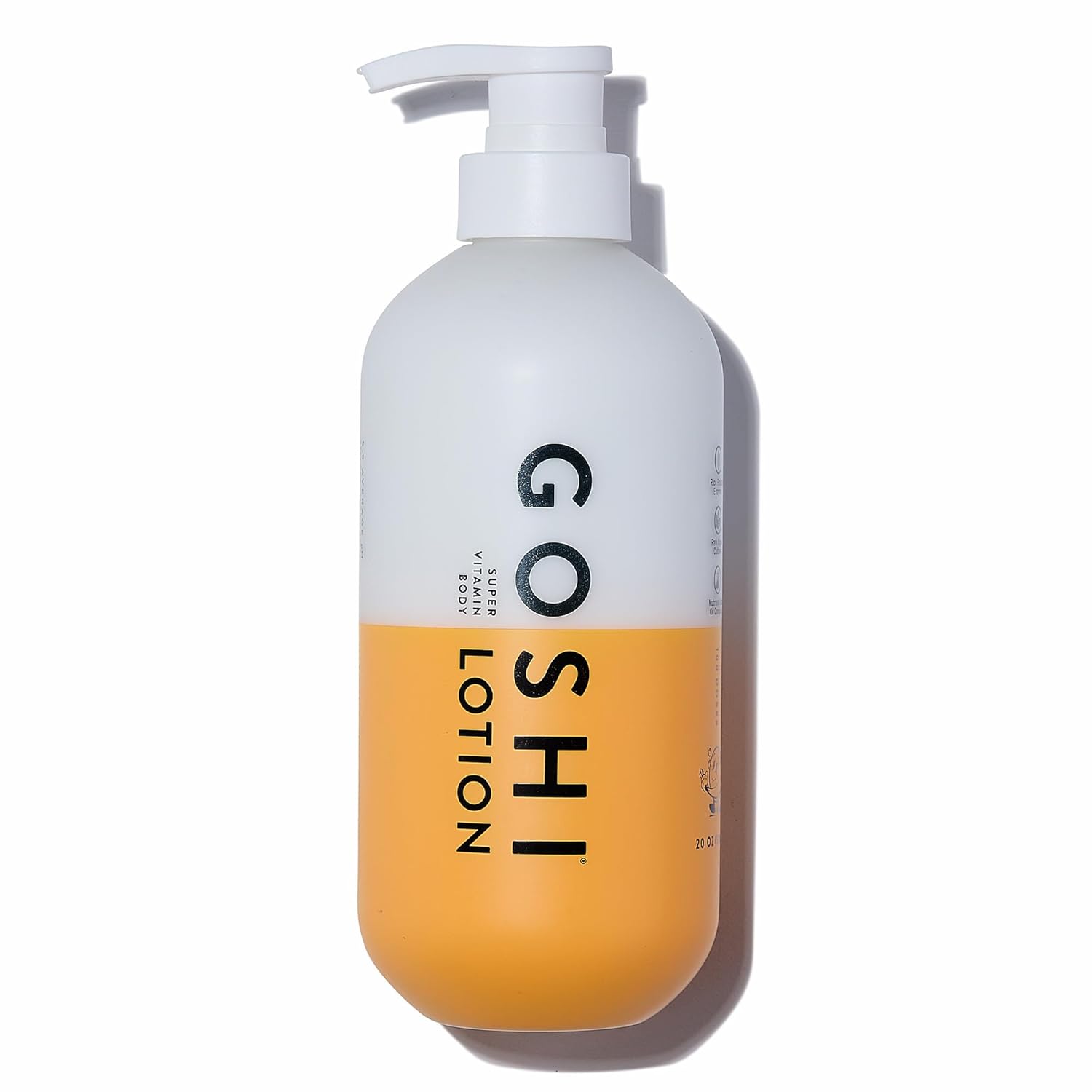 GOSHI Super Vitamin Body Lotion 20 oz - pH-Balanced Moisturizing Body Lotion for Men and Women - For All Skin Types-Velvo Beauty