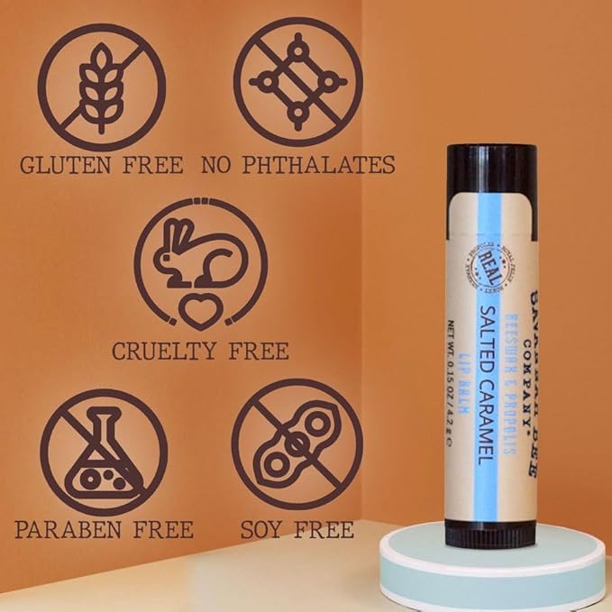 Savannah Bee Company Lip Balm - Lip Moisturizer for Chapped Lips - Hydrating Lip Balm with Pure Honey-Velvo Beauty