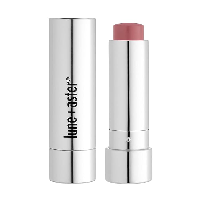 Lune+Aster Tinted Lip Balm - Dare To Dream - Vegan, antioxidant-rich vitamins C and E tinted lip balm provides a sheer customizable flush of color for soft, smooth lips-Velvo Beauty