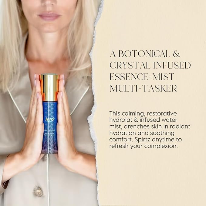 ieró Beauty Lavender, Chamomile & Frankincense Replenishing Facial Mist | Hydrating Toner | Calming, Restorative Hydrolat Essence | Strengthens Skin Barrier & Soothes Redness | Non-Comedogenic, Vegan-Velvo Beauty