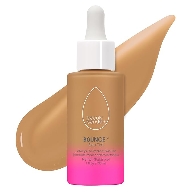 Beautyblender 12-Hour Always on Radiant Skin Tint, Breathable Serum Foundation Stays Put for All Day Long Wear, Infused with Hyaluronic Acid & Niacinamide, Medium 5-Velvo Beauty