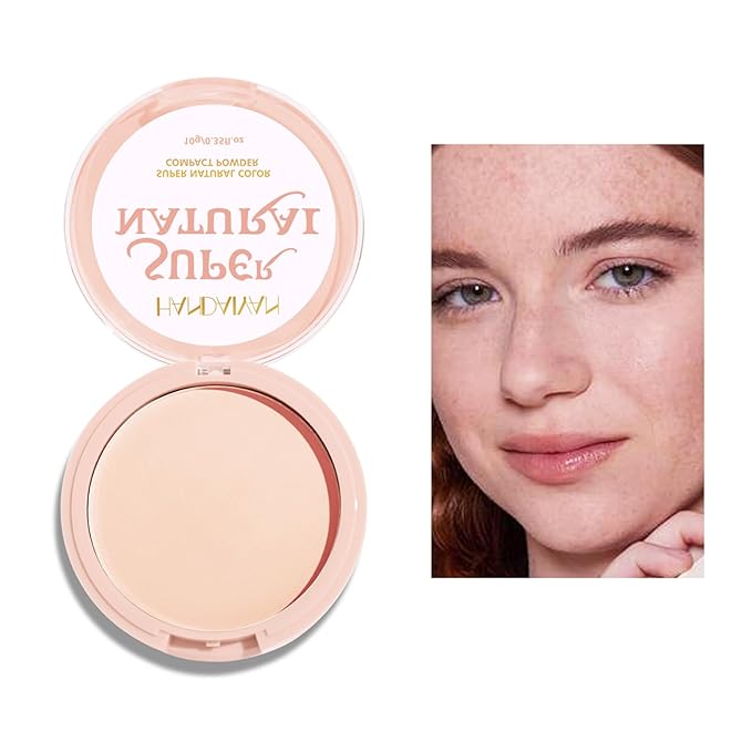 Pressed Face Powder Makeup Mineral Foundation Finishing Powder Pressed Finishing and Setting Powder Loose Setting Powder Makeup #02-Velvo Beauty