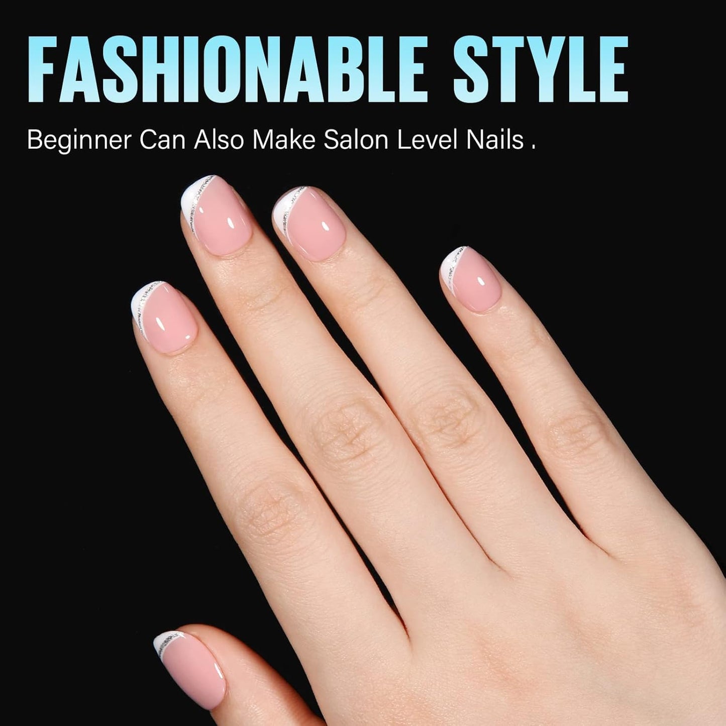 TOMICCA Extra Short Oval Nail Tips, Acrylic Double Sided Matte Fake Nails for Extension,240Pcs 15 Sizes Press On Nail Tips for Home DIY Art Women Girls-Velvo Beauty