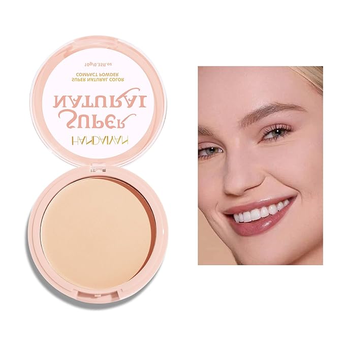 Pressed Face Powder Makeup Mineral Foundation Finishing Powder Pressed Finishing and Setting Powder Loose Setting Powder Makeup #03-Velvo Beauty