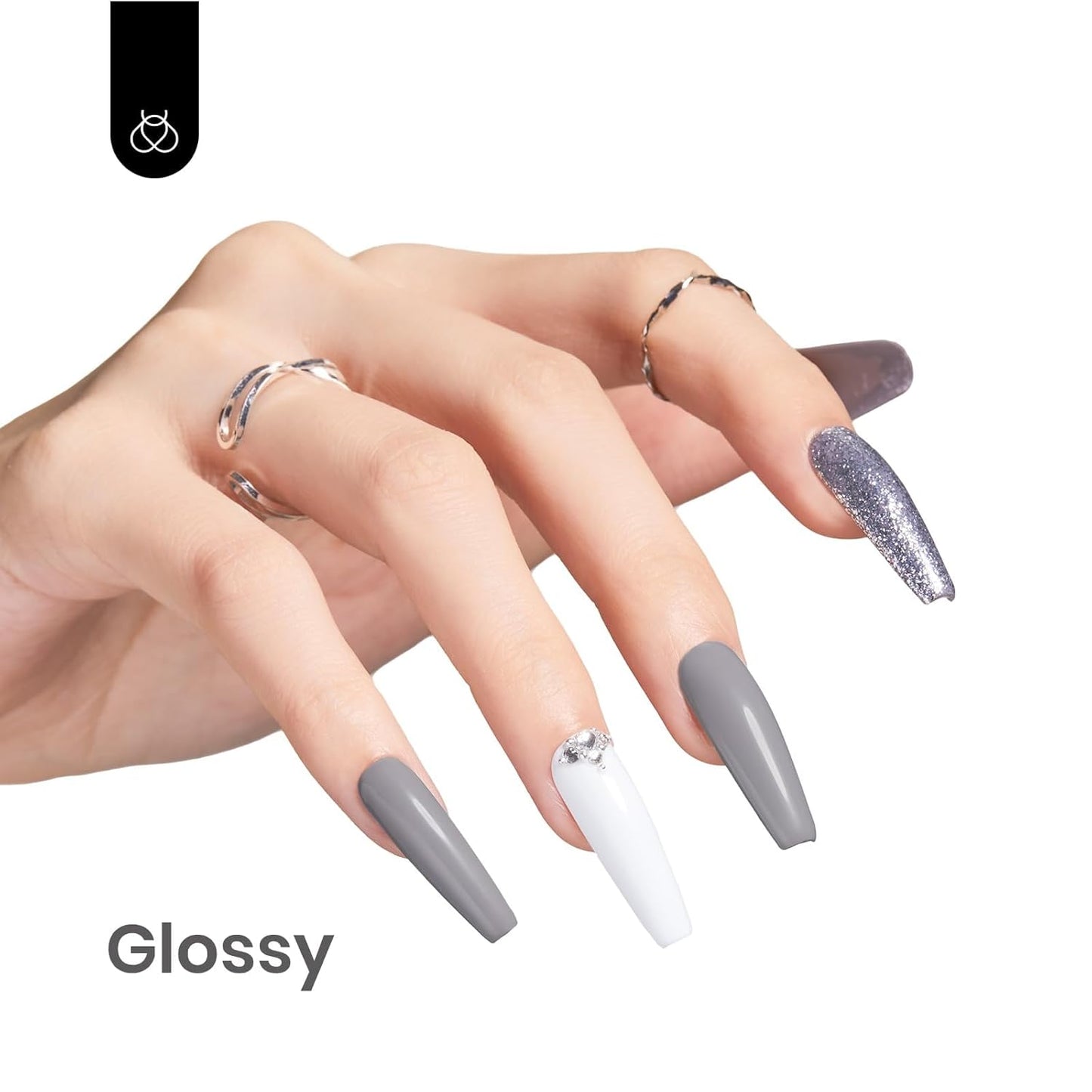 beetles 15 ml Gray Gel Nail Polish Neutral Light Pastel Solid Grey Color Soak Off LED UV Lamp DIY Manicure Decoration Nail Art Design Salon at Home Gift for Women Girls-Velvo Beauty