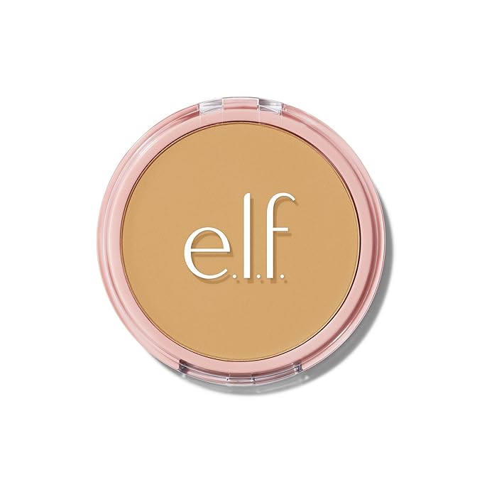 e.l.f. Halo Glow Powder Filter, Ultra-fine Finishing Powder, Smooths The Look of Pores & Fine Lines, Creates A Soft-Focus Glow, Vegan & Cruelty-Free, Medium Neutral-Velvo Beauty