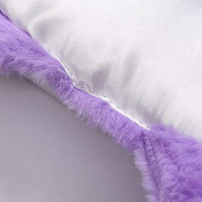 Fox Eye Mask Plush Fox Cloud Sheep Dream Eye Cover Sleeping Mask Eye Band Shade Blindfold Goggles Relax Travel Eye Patch-Velvo Beauty