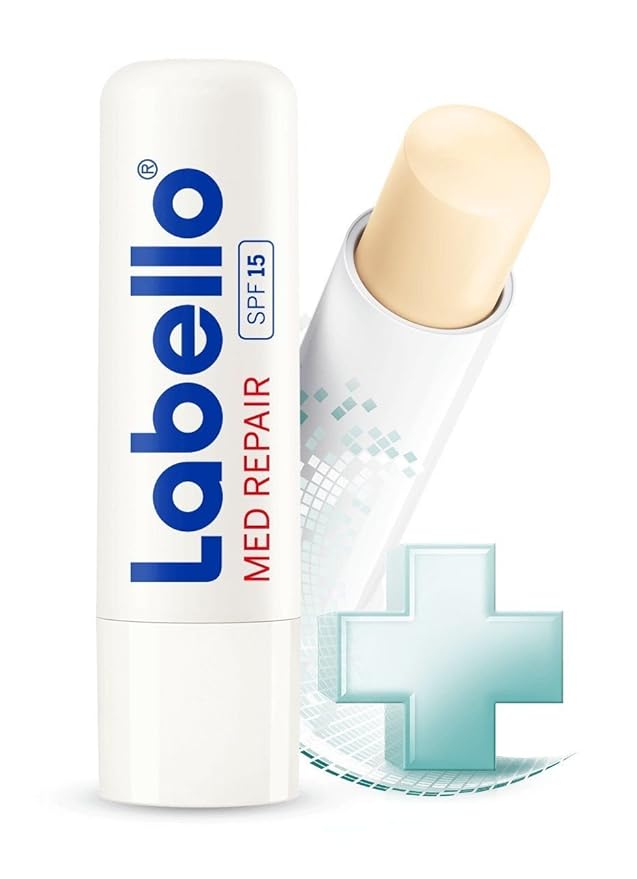 Labello Lib Balm (1x Original, 1x MED Repair, 1x Sun Protect LSF 30) Bundle-Velvo Beauty