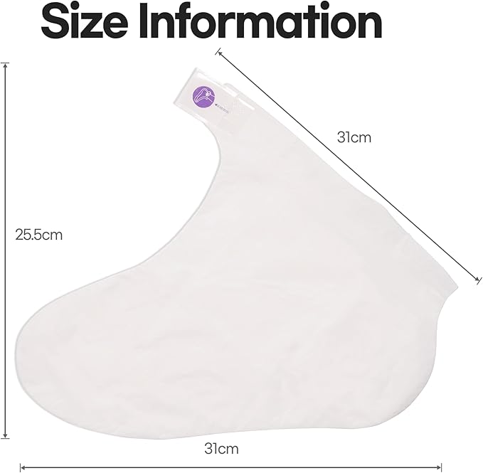 Epielle Hydrating Foot Masks 6 Pairs, Deep Moisturizing Socks for Dry Feet & Cracked Heels, Relieve and Soften with Shea Butter & Jojoba Oil, Korean Skin Care, Spa Set, Self Care Gifts for Women-Velvo Beauty