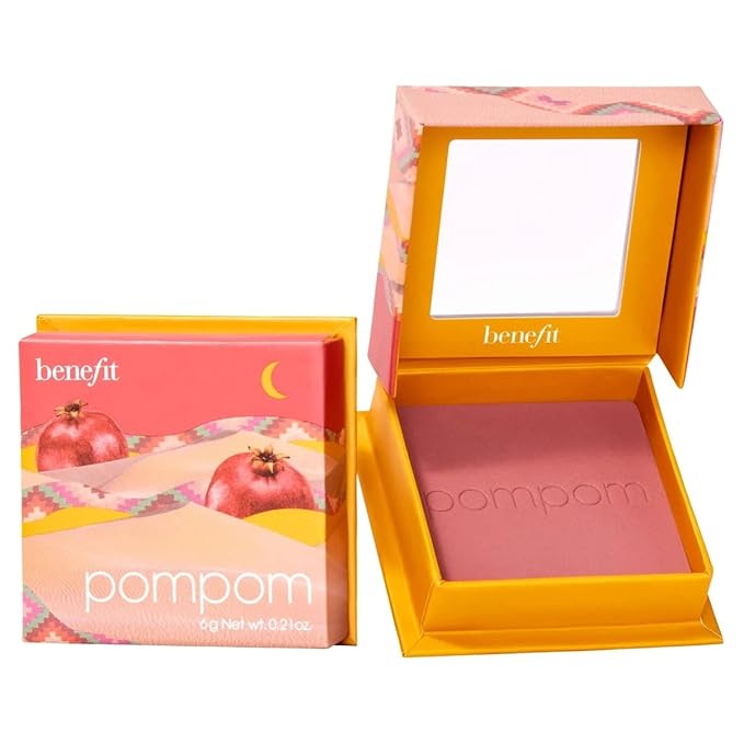 Benefit Cosmetics WANDERful World Silky-Soft Powder Blush PomPom-Velvo Beauty