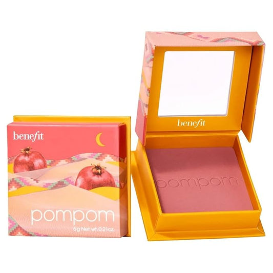 Benefit Cosmetics WANDERful World Silky-Soft Powder Blush PomPom-Velvo Beauty