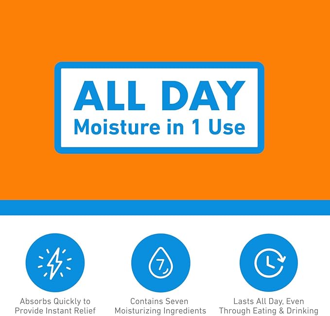 O'Keeffe's Cooling Relief Lip Repair Lip Balm for Dry, Cracked Lips, Stick, (Pack of 10)-Velvo Beauty