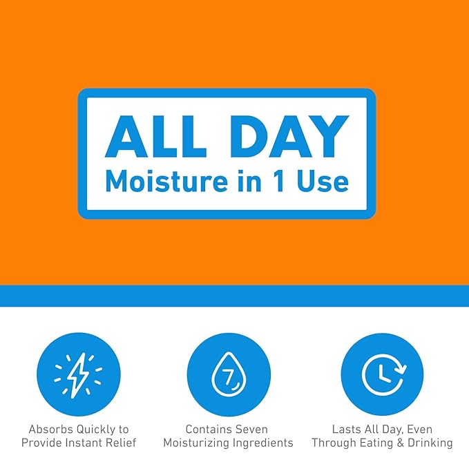 O'Keeffe's Cooling Relief Lip Repair Lip Balm for Dry, Cracked Lips, Stick, (Pack of 3)-Velvo Beauty