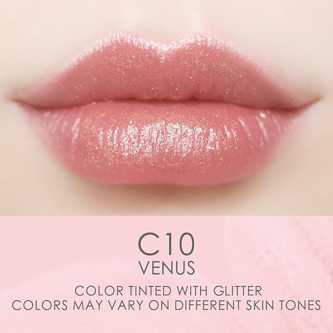 CATKIN Lip Balm Color Tinted Lipstick Ultra Hydrating Lip Deep Moistrurize Chapstick with Vitamin E Nourishing For Cracked & Dry Lips 0.12 oz (2pcs（01+10）)-Velvo Beauty