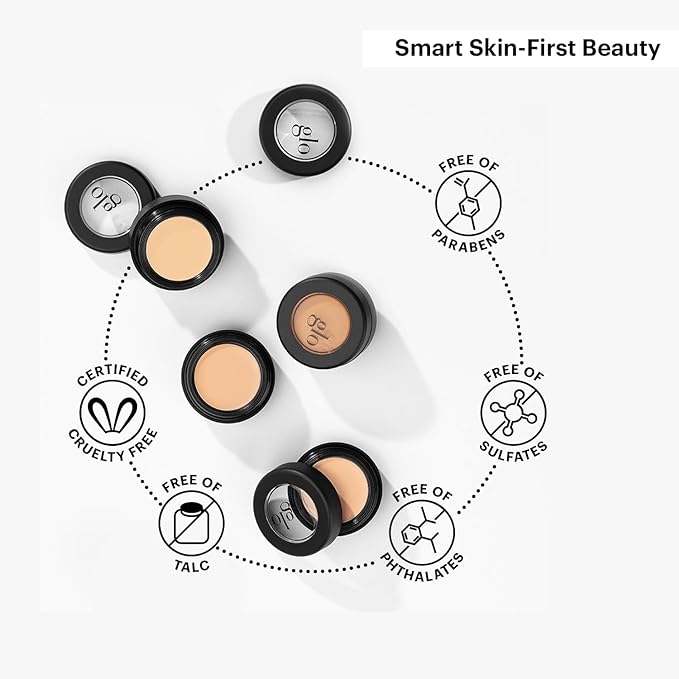 Glo Skin Beauty Oil-Free Camouflage Concealer - Correct and Conceal Imperfections, Blemishes & Dark Spots, Nourishing Makeup for a More Even Complexion (Golden)-Velvo Beauty