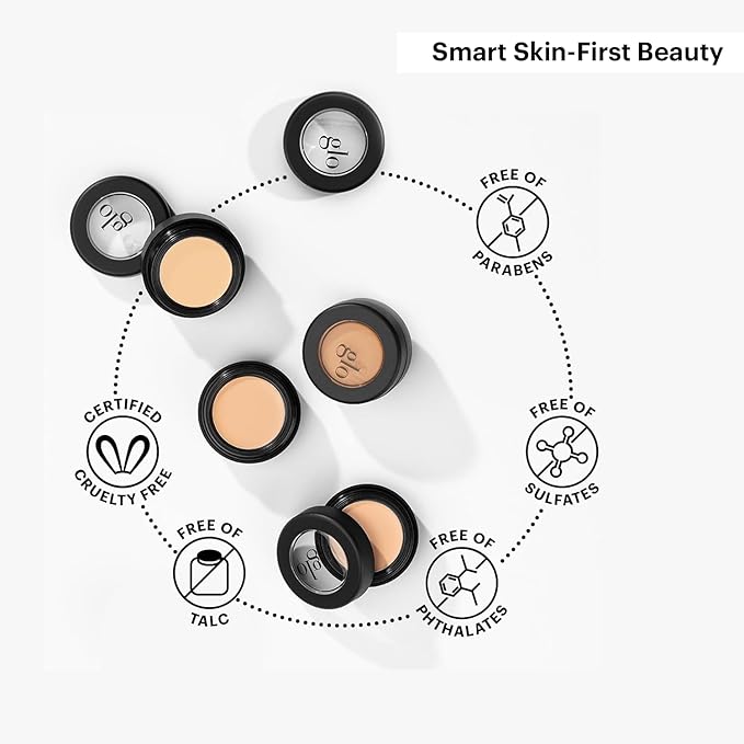 Glo Skin Beauty Oil-Free Camouflage Concealer - Correct and Conceal Imperfections, Blemishes & Dark Spots, Nourishing Makeup for a More Even Complexion (Natural)-Velvo Beauty