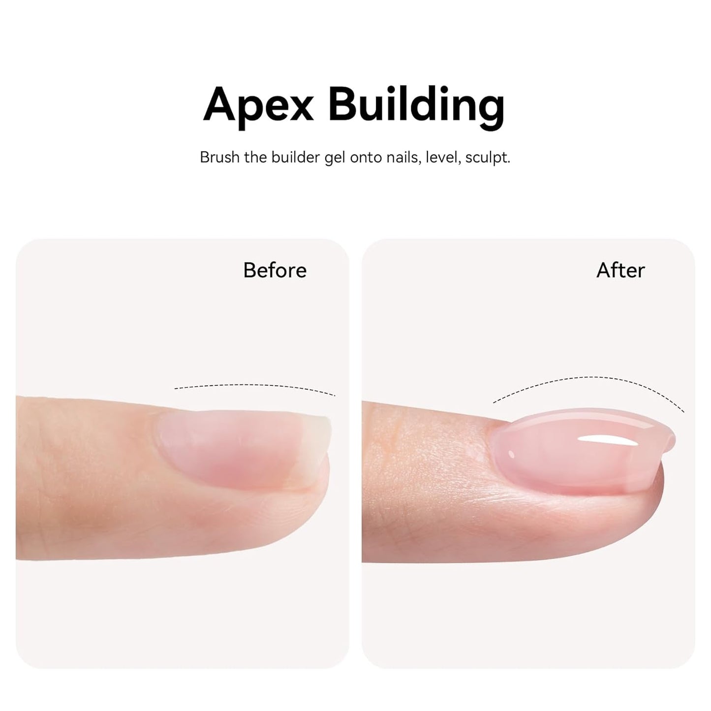 MAYCHAO Purple Pink Builder Gel for Nails, 15ml Nail Strengthener in a Bottle, Nail Extension Hard Gel, Soak Off Long Lasting UV Light Cure-Velvo Beauty