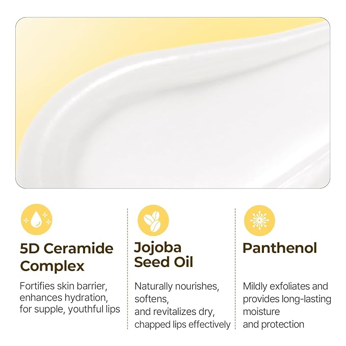 Torriden SOLID In Ceramide Lip Essence 0.37 Oz. (Pack of 2) - Moisturizing Lip Balms for Glowy, Dewy, Plumped, and Radiant Lip - Organic Jojoba Seed Oil, Ceramides, and Fuligo Wax - Korean Skin Care-Velvo Beauty