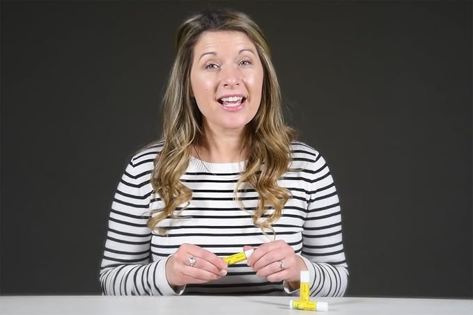 2-Pack Organic Lemon Lip Balm - USDA Certified Organic, 70% Organic Jojoba Oil, Organic Beeswax, Soothes and Softens Dry, Cracked, and Sensitive Lips, Natural Lemon Scent No Taste. 0.15 oz/4.6 gm-Velvo Beauty