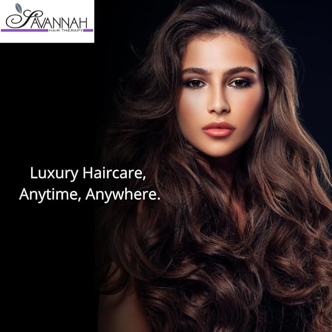 Savannah Deep Conditioning Hair Mask – Restores Shine & Softness to Dry, Curly, or Chemically Treated Hair – Anti-Frizz, Hydrating Formula with Keratin & Shea Butter – 500ml (16.9 oz)-Velvo Beauty