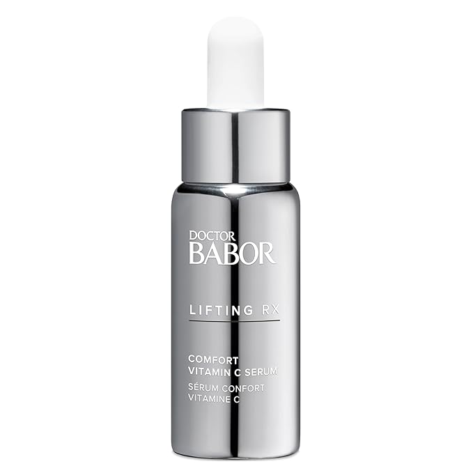 DOCTOR BABOR Lifting RX Comfort Vitamin C Serum, Infused with Hyaluronic Acid to Hydrate & Plump, Even Skin Tone, Reduces Fine Lines & Wrinkles, 20 ml-Velvo Beauty