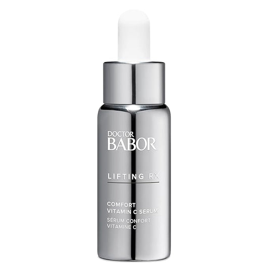 DOCTOR BABOR Lifting RX Comfort Vitamin C Serum, Infused with Hyaluronic Acid to Hydrate & Plump, Even Skin Tone, Reduces Fine Lines & Wrinkles, 20 ml-Velvo Beauty