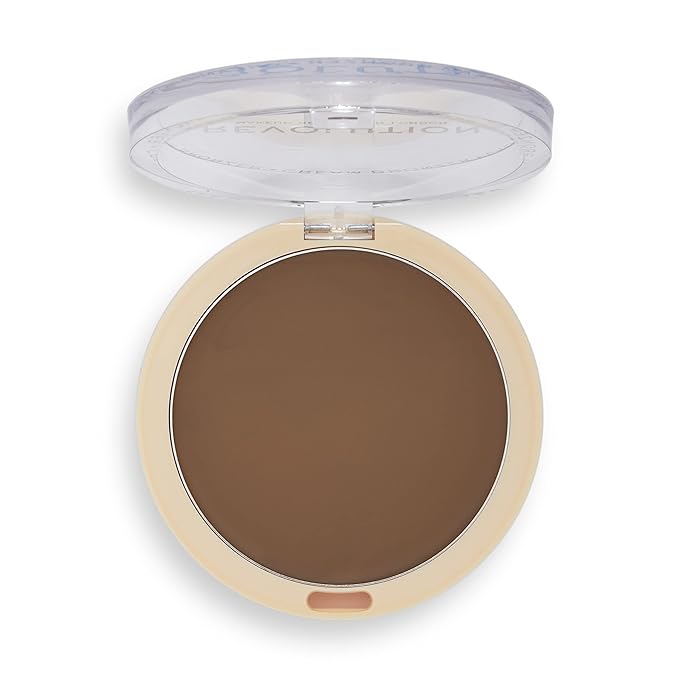 Revolution Beauty, Ultra Cream Face Bronzer, Buildable & Blendable Cream Contour, Vegan & Cruelty Free, Medium, 0.24 Oz.-Velvo Beauty