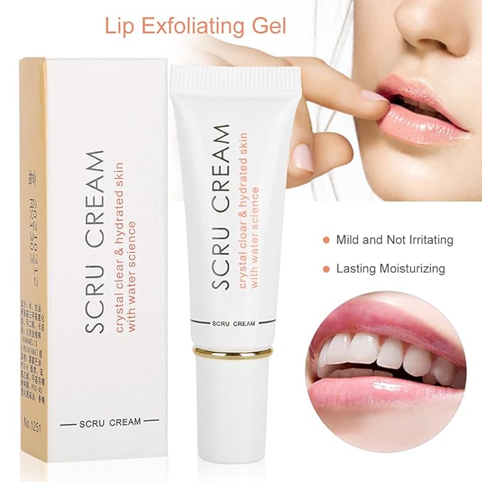 Lip Exfoliating Scrub Gel Lip Mask Propolis Moisturizing Repair Lip Dead Skin Gel Lip Nursing for Dry Chapped Lips Beauty Care 12g-Velvo Beauty