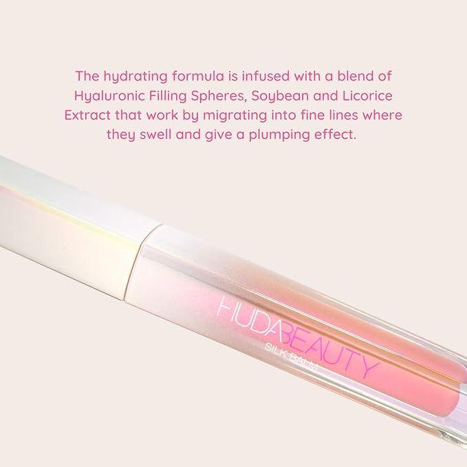HUDA BEAUTY Silk Balm Hydrating and Nourishing Lip Balm Blush-Velvo Beauty