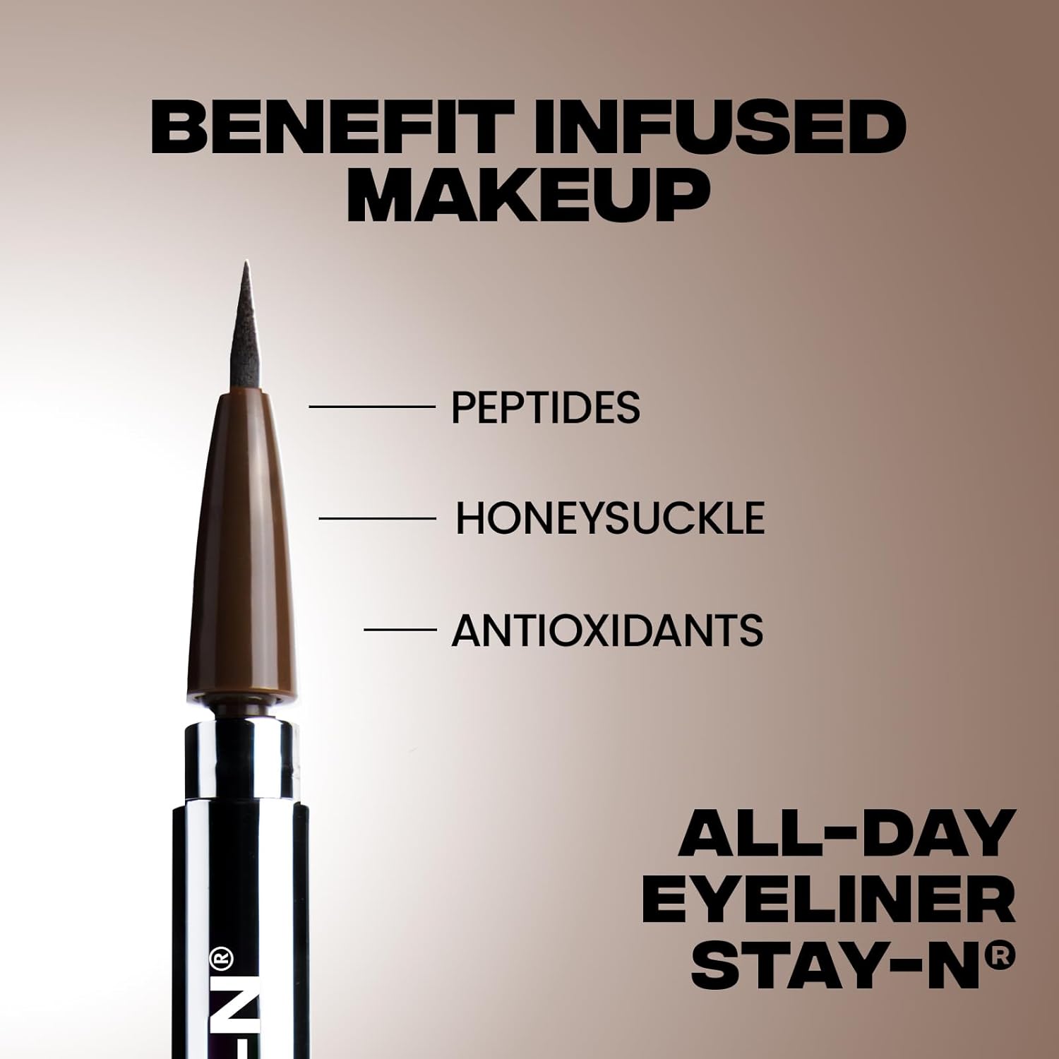 Sacheu Liquid Eyeliner STAY-N Long Wear Waterproof Eyeliner Pen with Ultra-Precise 360° Flexible Tip — Smudge-Proof Vegan & Cruelty-Free Eye Makeup, Eye’m Crisp-Velvo Beauty