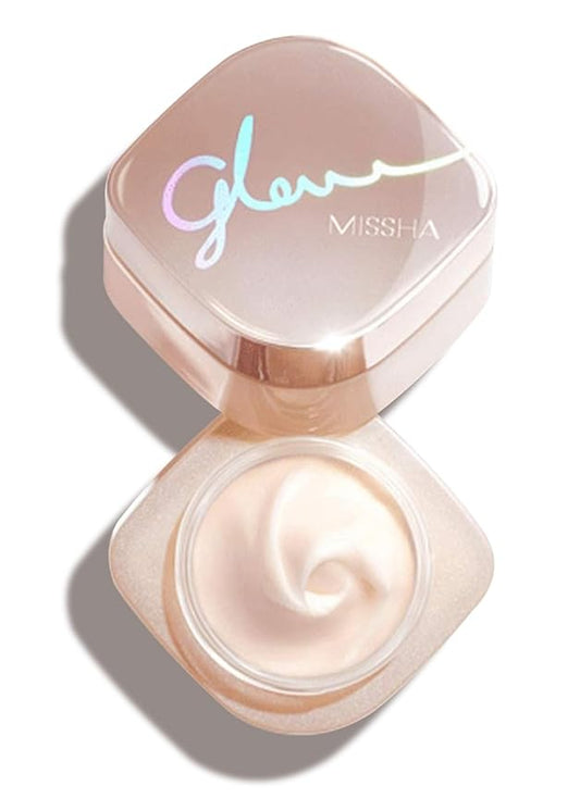 MISSHA Glow Skin Balm 1.69 fl oz/ 50ml 4-in-1 Primer, Moisturizing Cream, Morning Pack, Luminizing Cream for a Flawless Natural Glow Glass Skin-Velvo Beauty