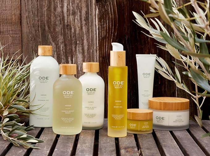 McEvoy Ranch Lavender Hand & Body Wash (2-pack) by ODE Olive Oil Beauty, Organic EVOO, California Made, Nourishing Foaming Wash-Velvo Beauty