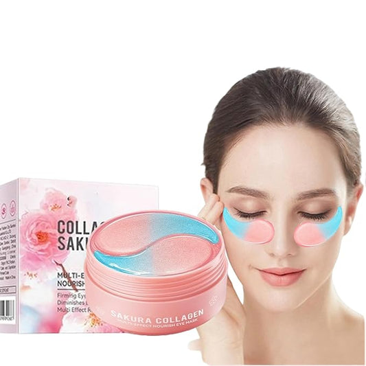 Under Eye Patches for Dark Circles, Puffiness and Eye Bags, Eye Mask,Wrinkle Treatment Anti-Aging Rejuvenating Moisturizing Skin Care 60PCS Collagen Eye Gel Pads Anti-Wrinkle Eye Patches-Velvo Beauty