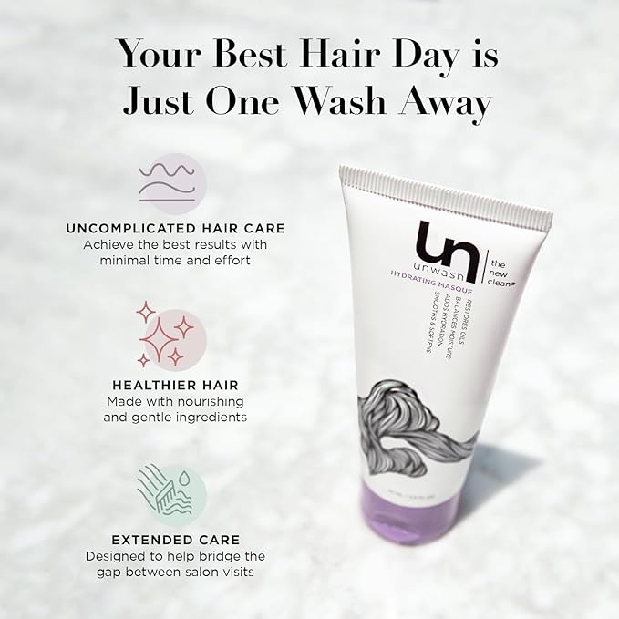 unwash Hydrating Masque Fresh, 2.5 Fl oz-Velvo Beauty