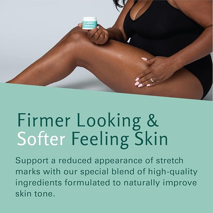 Stretch Mark Cream Infused with Collagen & Stem Cell Maternity Skincare Oil Removes Stretch Mark Prevention & Scar Remover Lotion Green Tea Extract & Raspberry Ketones by M3 Naturals-Velvo Beauty
