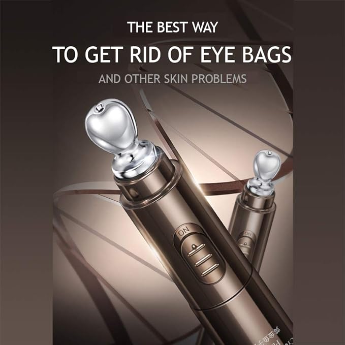 Eye Electro Vibro Purifying Cream Caviar Nettoyante Anti-Aging Removes Dark Circles Sodium Hyaluronate-Velvo Beauty