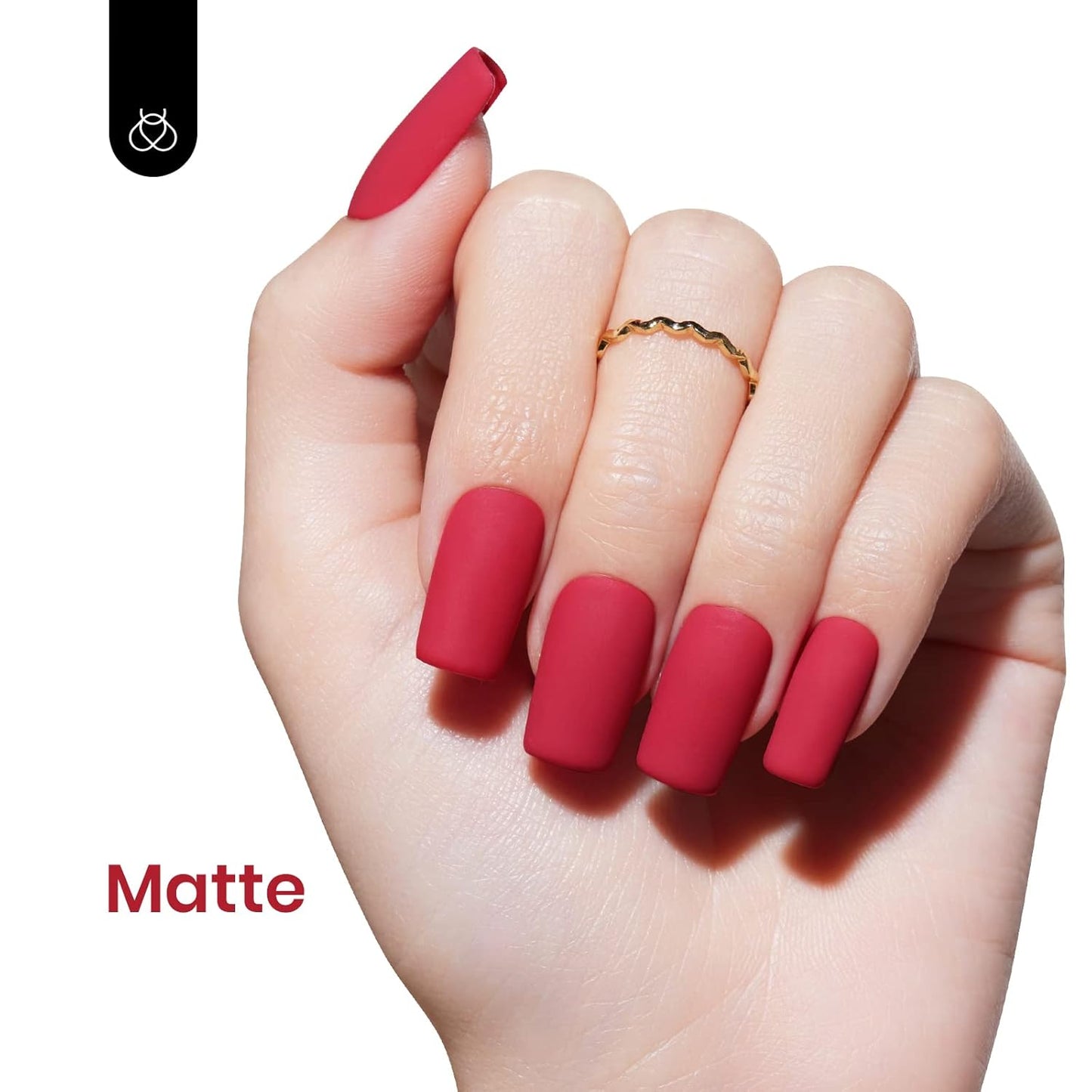 Beetles Red Gel Nail Polish 1 Pcs 15Ml Burgundy Red Gel Nail Polish Red Cherry Mocha Gel Polish Soak Off Nail Art Manicure Salon Diy Design Uv Nail Lamp Needed Gift for Women-Velvo Beauty